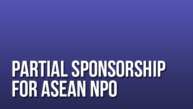Partial Sponsorships for ASEAN NPO
